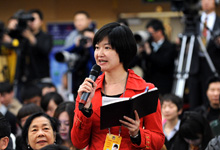 公益时报记者提问