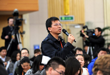 台湾媒体记者提问