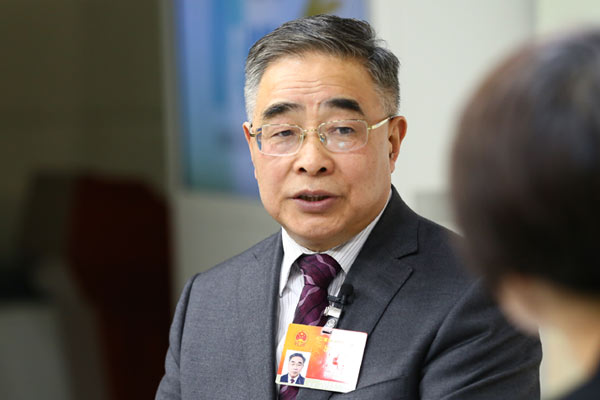 张伯礼在访谈中