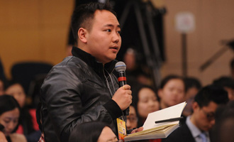 上海第一财经记者提问