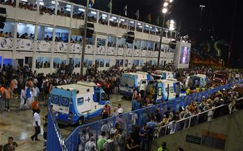 裏約狂歡節花車失控 至少8人受傷