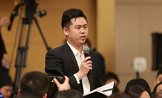 深圳卫视记者提问