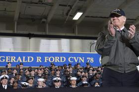 特朗普要建&ldquo;史上最大&rdquo;海軍