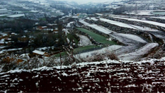 甘肅渭源陽春三月迎春雪