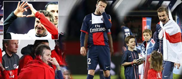 &iexcl;Beckham , adi&oacute;s !