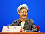 十二屆全國人大三次會議副秘書長、發言人傅瑩
