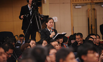 新华社记者提问