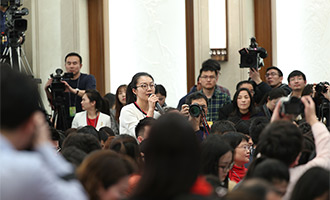 中国日报记者提问