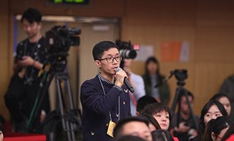 中國青年報記者提問