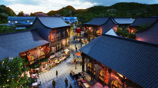 延安新添红色旅游名片 延安红街将于6月12日开街