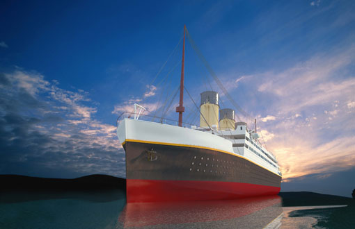 永不沉没的泰坦尼克效果图