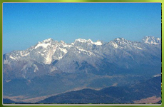 雪山水景 玉龙雪山