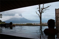 日本鹿儿岛：一半是火山一半是温泉