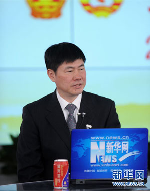 全国人大代表、福州市市长杨益民做客新华网