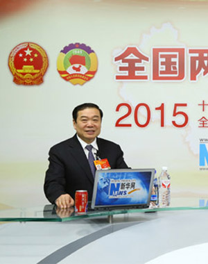 全国人大代表、内蒙古森工集团董事长张学勤做客新华网