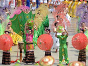 云南德宏:欢度泼水节