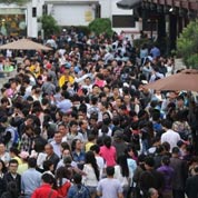 南京夫子庙游客多