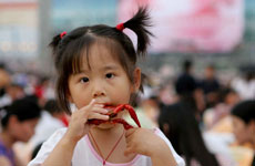 盱眙龙虾&ldquo;小食客&rdquo;