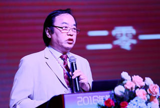 中国中医科学院养生文化研究中心秘书长刘选生做主题演讲