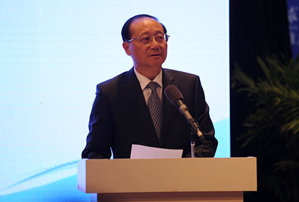 全国政协常委、国家旅游局原局长邵琪伟致辞