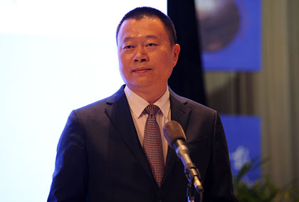 浙商银行成都分行行长黄强发言