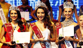 2016国际旅游小姐冠军总决赛三甲出炉