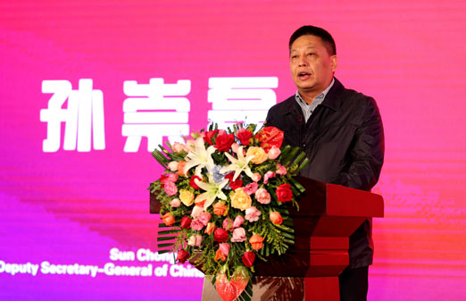 中国电影家协会副秘书长孙崇磊致辞