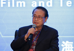 中国民族电影促进会秘书长牛颂发言