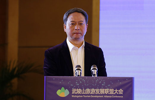 重庆市黔江区委副书记、区政府区长徐江主持大会