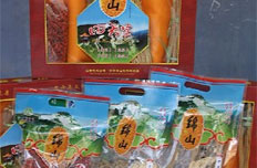 野生松籽、蕨菜