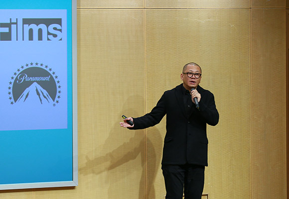 VIACOM集团大中华区品牌总经理徐永豪做主旨演讲