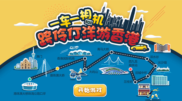 一车一相机 跨伶仃洋游香港