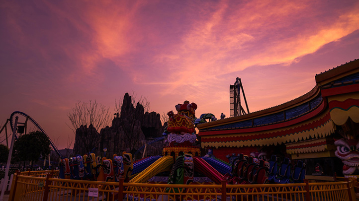 无锡融创文旅城-夕阳