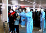 江苏：旅客返程测体温