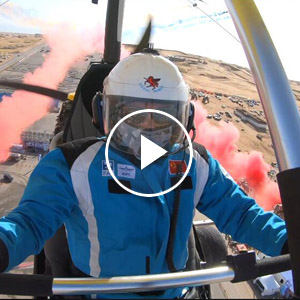 激情三角翼，畅游蓝天梦