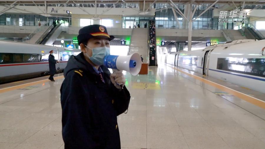 武汉站&ldquo;头雁&rdquo;突击队的新春运