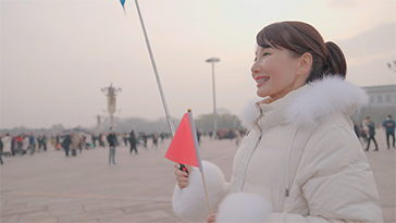 【旅动中国红】人民胜利 国旗飘扬&mdash;&mdash;五星闪耀，红潮奔涌！