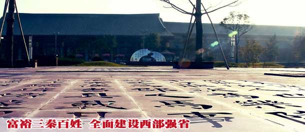 富裕三秦百姓 全面建设西部强省