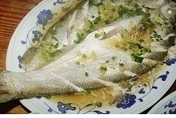 清蒸白丝鱼