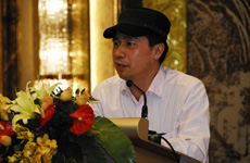 中国创意研究院院长陈放做主题演讲