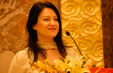 土耳其大使馆文化新闻处文化新闻参赞 怡珂 女士做主题演讲