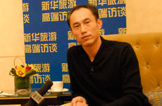 长岛县旅游服务中心毛新亮副主任接受采访