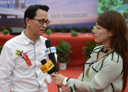 原香港美国商会中国委员会主席温华接受采访
