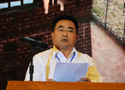湖北鄂州副市长汪继明做主题演讲