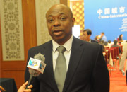 联合国系统驻华协调员兼联合国开发计划署驻华代表诺德厚接受新华网采访