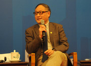 同济大学可持续发展与公共管理研究所所长诸大建在对话中发言