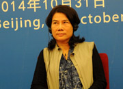 联合国城市可持续发展宣传大使、格力集团董事长董明珠参加对话