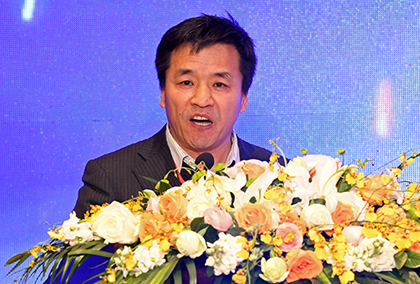 商务部国际贸易经济合作研究院副院长李光辉做主旨演讲