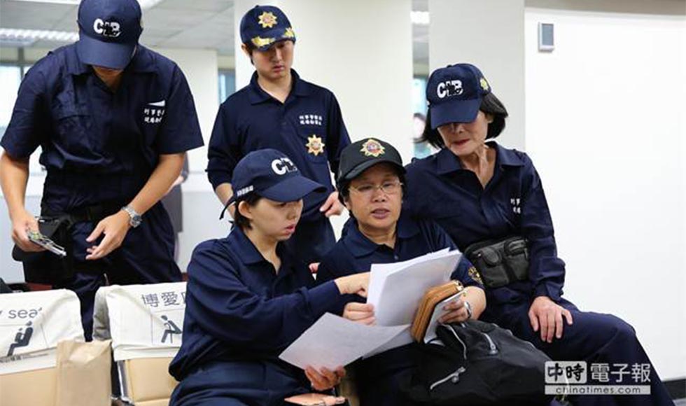 台湾民航方面的反应【组图】