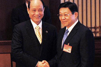 两岸两会领导人第十次会谈在台北举行